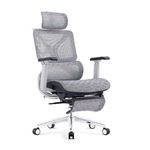 High Quality High Back Ergonomic Office Furniture Office Chairs Armrest Grey Office Chair
