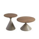 Nordic Minimalist Sand And Sand Leaky Coffee Table, Modern Living Room Center, Easily Enhancing Home Taste